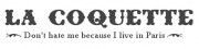 coquette
